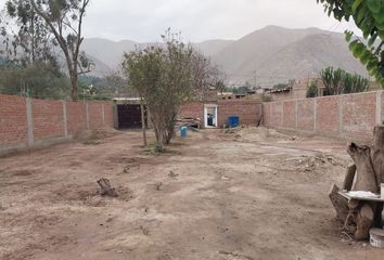 Terreno en  Las Vegas, Lurigancho-chosica, Perú