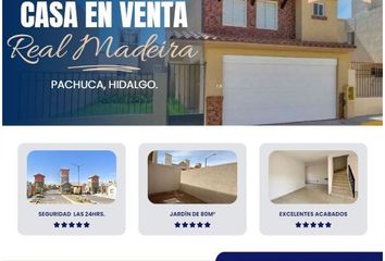 Casa en condominio en  Real Madeira, Boulevard Santa Catarina Mz 1, Real Madeira, Pachuca De Soto, Estado De Hidalgo, México