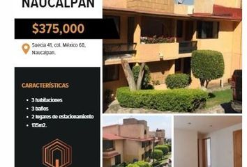 Departamento en  Suecia 41, Mexico 68, Naucalpan De Juárez, Estado De México, México