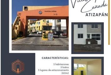 Casa en condominio en  Fraccionamiento Villas De La Cañada, Avenida De La Cañada 69, Mz 049, La Cañada, Ciudad López Mateos, Estado De México, México