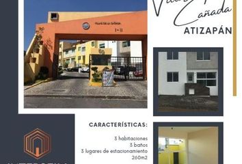 Casa en condominio en  Avenida De La Cañada, La Cañada, Atizapán De Zaragoza, Estado De México, México