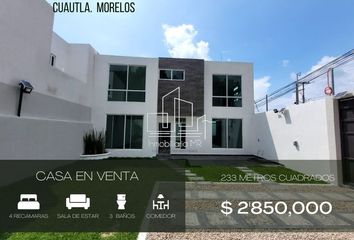 Casa en  Casasano, Cuautla, Morelos, México