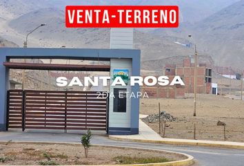 Terreno en  Au. Panamericana Nte. 8, Santa Rosa, Perú