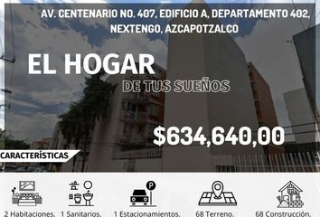 Departamento en  Av. Centenario 407, Nextengo, Ciudad De México, Cdmx, México