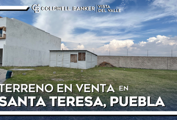 Lote de Terreno en  Santa Teresa, San Andrés Cholula, Puebla, México