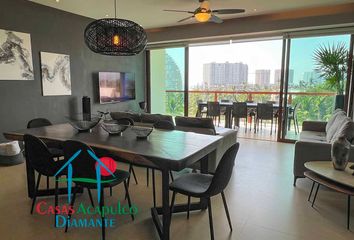 Departamento en  La Isla Residences, Costera De Las Palmas Lt H-10, Playa Diamante, Aeropuerto, Acapulco, Guerrero, México