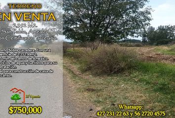 Lote de Terreno en  San Pablo, Querétaro, México