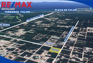 Lote de Terreno en  77766, Tulum, Quintana Roo, Mex