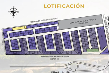 Lote de Terreno en  California Y O Tercera & Avenida General Lázaro Cárdenas, Chapultepec, Ensenada, Baja California, México