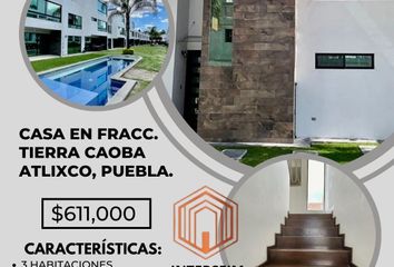 Casa en condominio en  Atlixco, Puebla, México