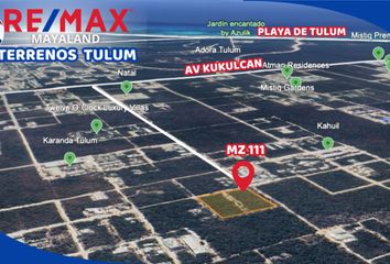 Lote de Terreno en  77766, Tulum, Quintana Roo, Mex