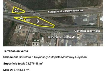 Lote de Terreno en  Carretera Libre Monterrey - Reynosa, General Bravo, Nuevo León, México