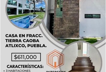 Casa en condominio en  Blvd. 19 Ote. O Blvd. Niños Héroes, Revolución, Atlixco, Puebla, México