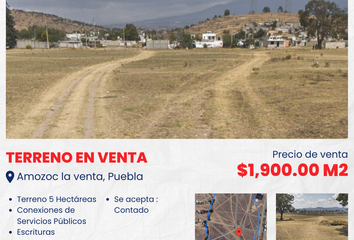 Lote de Terreno en  La Venta, Puebla, México