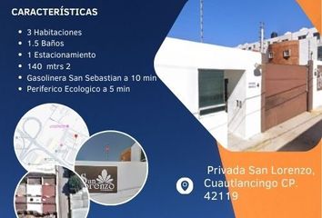 Casa en fraccionamiento en  San Juan Cuautlancingo Centro, Cuautlancingo