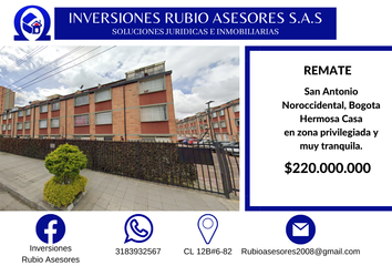 Apartamento en  San Antonio Noroccidente, Bogotá