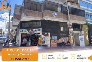 Local comercial en  Jr. Ancash & Jirón Tarapaca, Huancayo, Perú