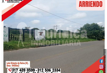 Lote de Terreno en  Vega Larga, El Centro Sur, Neiva, Huila, Col