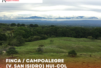 Lote de Terreno en  Campoalegre, Huila