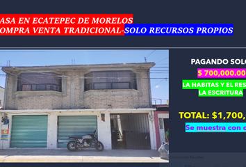 Casa en  Secc. 13, Rio De Luz, Ecatepec De Morelos, Estado De México, México