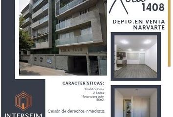 Departamento en  Xola 1408, Narvarte Poniente, Ciudad De México, Cdmx, México