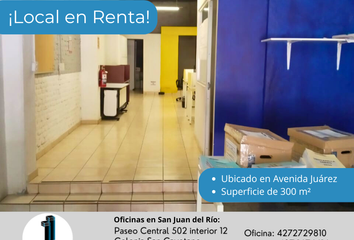 Local comercial en  Avenida Juárez, Rancho De Enmedio, San Juan Del Río, Querétaro, México