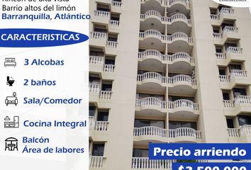 Apartamento en  Rincon De Altavista, Cra. 52c, Altos Del Limón, Riomar, Barranquilla, Atlántico, Colombia