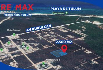 Lote de Terreno en  77766, Tulum, Quintana Roo, Mex