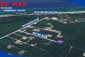 Lote de Terreno en  77766, Tulum, Quintana Roo, Mex