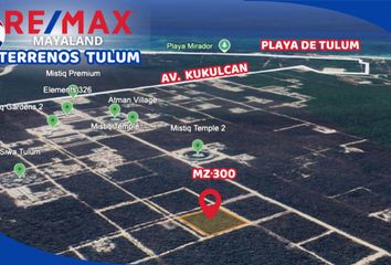 Lote de Terreno en  77766, Tulum, Quintana Roo, Mex