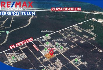 Lote de Terreno en  77766, Tulum, Quintana Roo, Mex