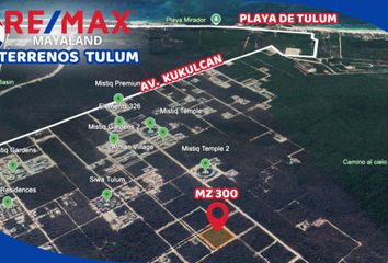 Lote de Terreno en  77766, Tulum, Quintana Roo, Mex