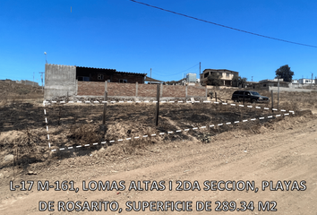 Lote de Terreno en  Calle Loma Delta, Lomas Altas I, Lomas Altas Uno Y Dos, Playas De Rosarito, Baja California, 22707, Mex