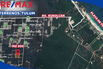 Lote de Terreno en  77766, Tulum, Quintana Roo, Mex