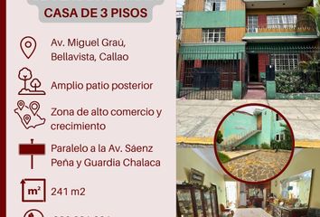 Casa en  Av. Miguel Grau 1744, Bellavista, Callao, Perú