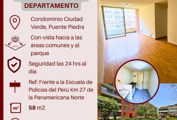 Departamento en  Condominio Ciudad Verde - Paz Centenario - Depa + Club, Autopista Panamericana Norte, Puente Piedra, Perú