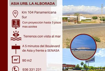 Terreno en  La Alborada De Asia, Asia, Perú