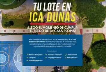 Terreno en  Subtanjalla, Ica, Per