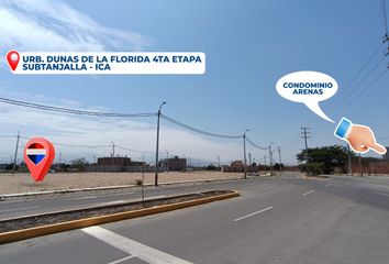Terreno en  Subtanjalla, Ica, Per