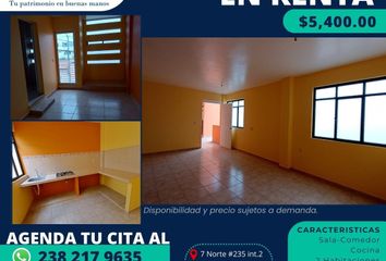 Departamento en  Tehuacan, Tehuacán, Puebla, México