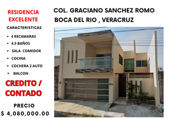 Casa en  29 De Junio, Graciano Sánchez Romo, Boca Del Río, Veracruz, México