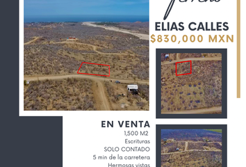 Lote de Terreno en  Ejido Plutarco Elias Calles, Baja California Sur, México