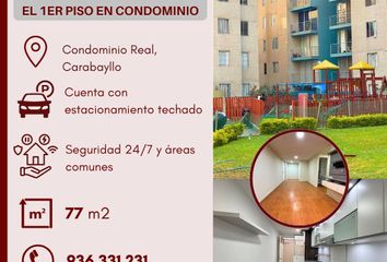 Departamento en  Condominio Real - Carabayllo, Avenida José Saco Rojas, Carabayllo, Perú