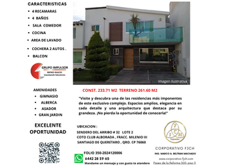 Casa en  Sendero Del Arribo 32, Milenio Iii, Querétaro, México