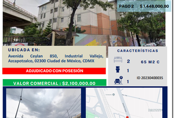 Departamento en  Ferrería, Azcapotzalco