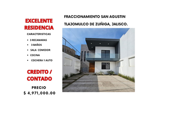 Casa en fraccionamiento en  Paseo Del Cortijo 523, Cortijo San Agustin, San Agustín, Jalisco, México