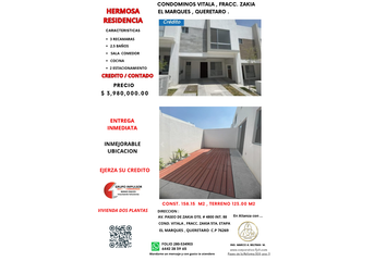 Casa en  Zakia, Querétaro, México