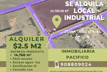 Local industrial en  Avenida Once De Enero, Ancon, Lima, 15123, Per