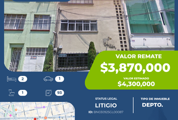 Departamento en  Hipódromo Condesa, Cuauhtémoc, Cdmx