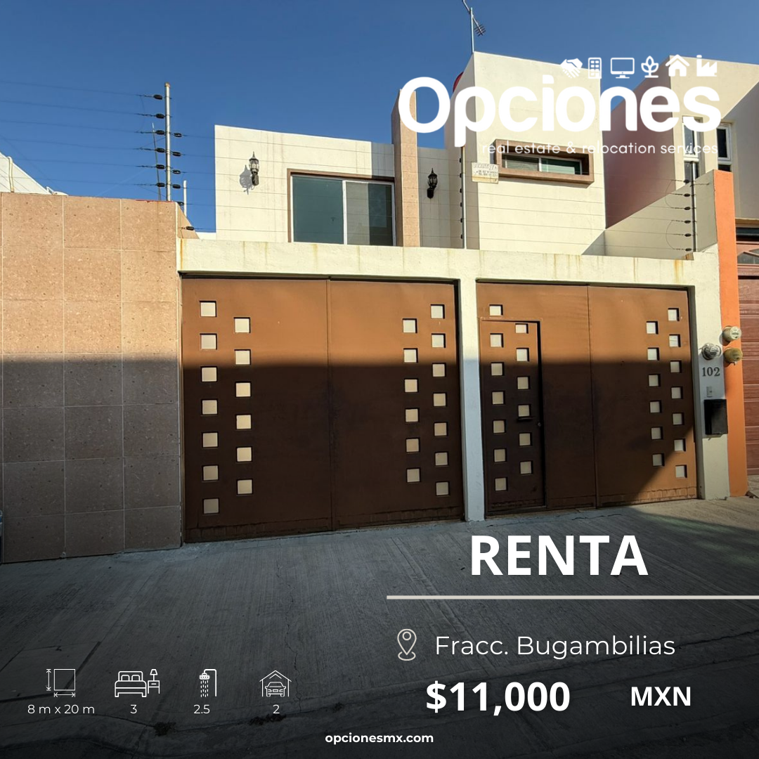 renta Casa en Francisco Villa, Salamanca, Salamanca (HUGO)- icasas.mx